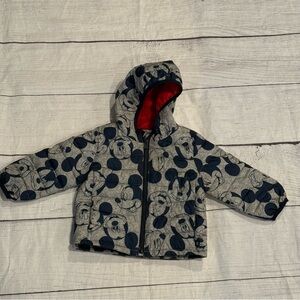 Baby Gap Disney Mickey Mouse size 18-24 months full zip + hood jackets
